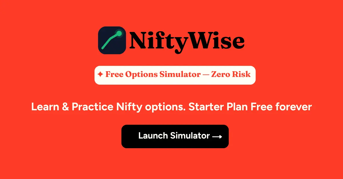 Free Nifty Options Simulator | Paper Trade NSE Options | NiftyWise