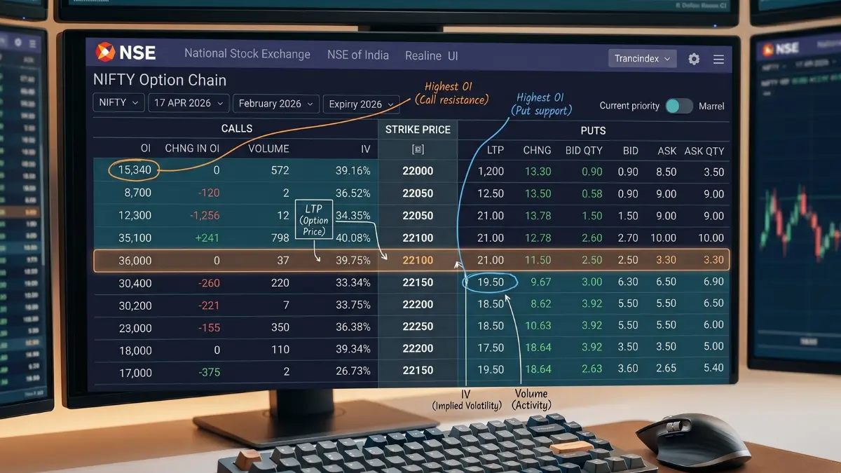 How to Read the Nifty Option Chain: A Beginner's Guide