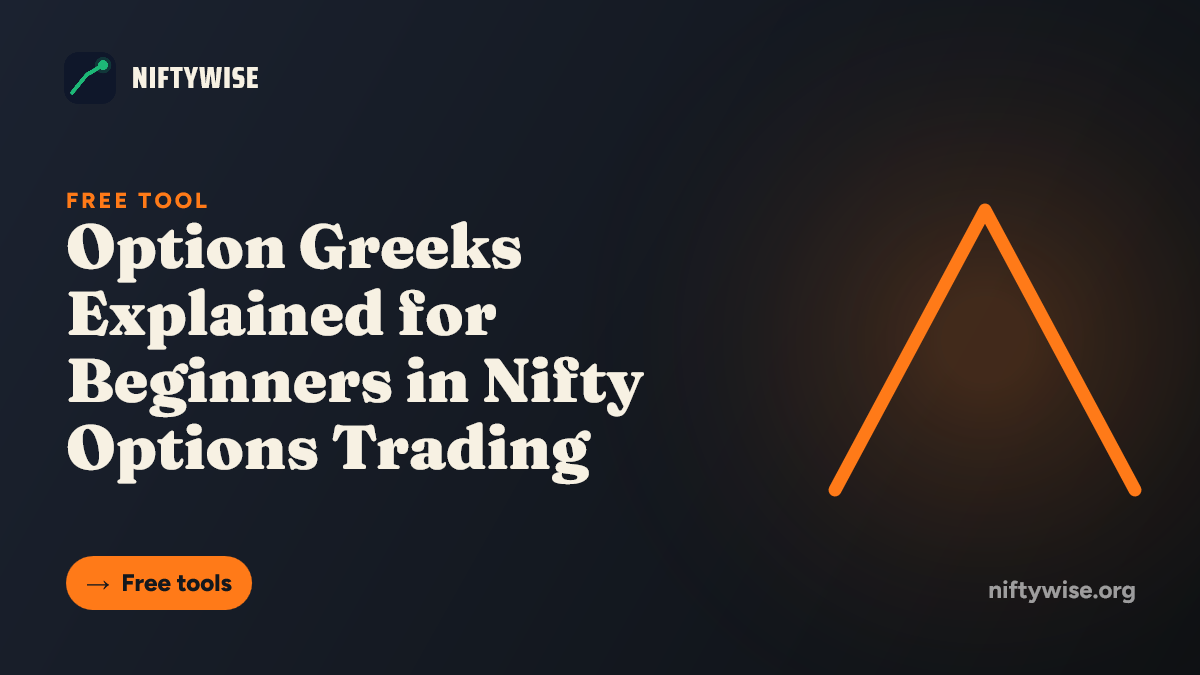 Option Greeks Explained for Beginners in Nifty Options Trading