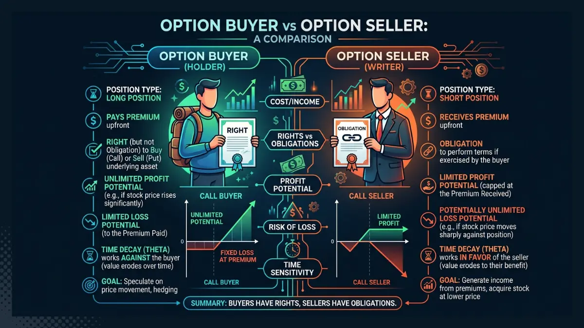 Option Buyer vs Option Seller